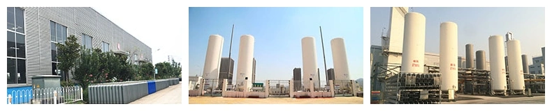 Vacuum Insulated Stainless Steel Used Cryogenic Liquid CO2 Storage Tank