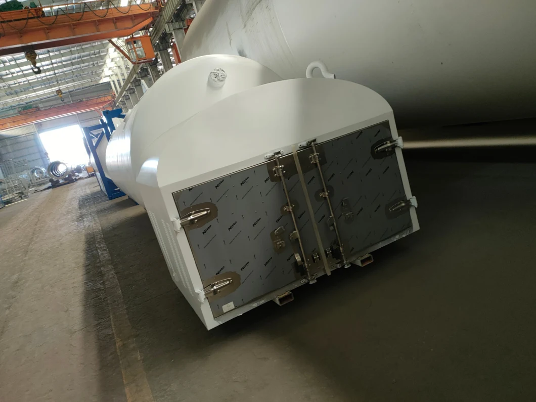 Industrial Gas Equipment Honrizontal Cryogenic Storage Tank