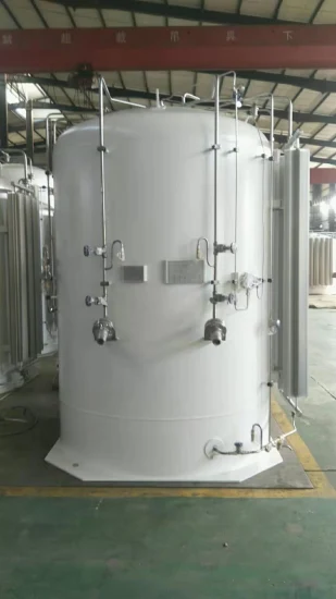 1 m3 1000 Liter 16 bar Lar Lo2 Ln2 Micro Bulk Tank Lagertank für kryogene Flüssigkeiten Microbulk Small Volume Tank