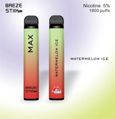 Beliebter Breze Stiik Max 1800puff 6ml Liquid 950mAh Ambient Liquid Gas Vaporizer im Großhandel